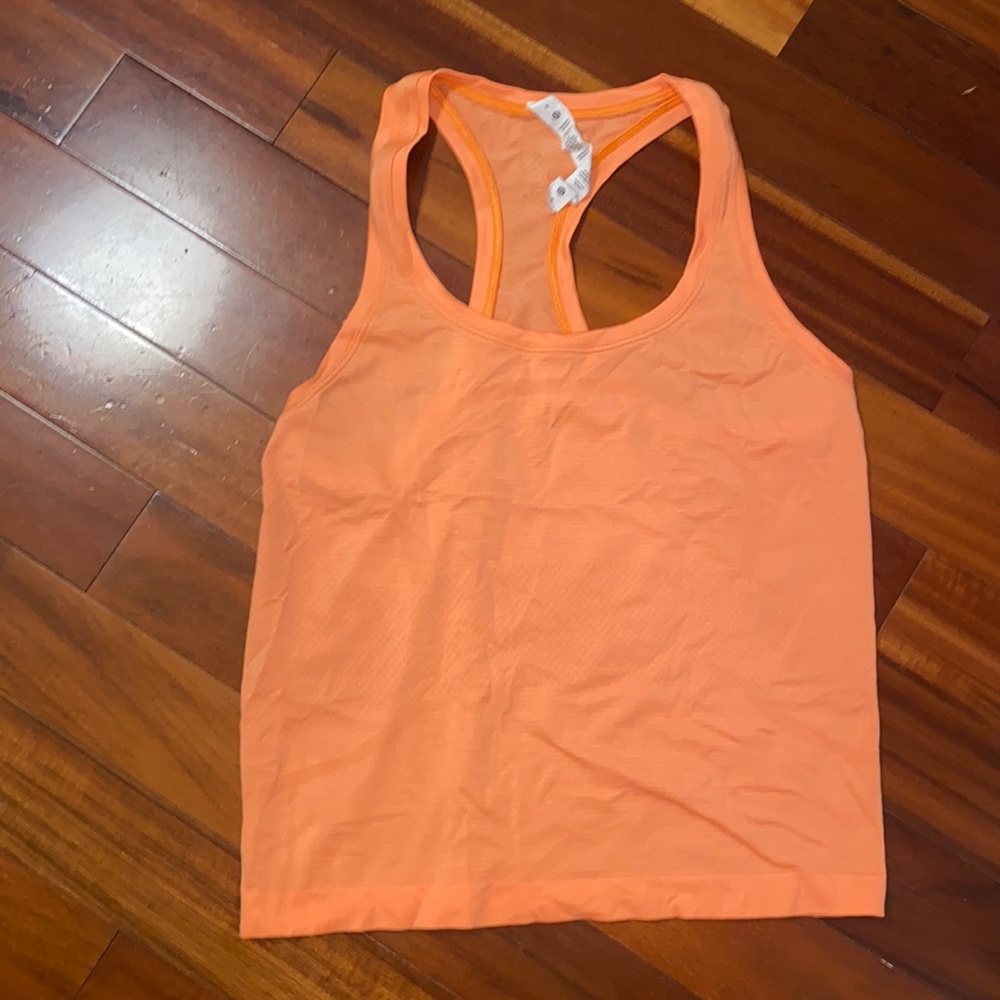 lululemon race length swiftly tank top size 8